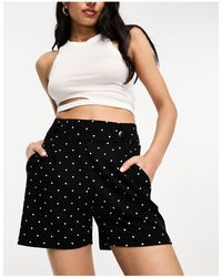 Jdy - Button Detail Tailored Shorts Co-ord - Lyst