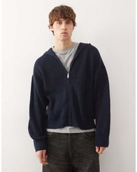 Collusion - Knitted Boxy Hoodie - Lyst