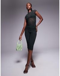 AFRM - Power Mesh Capri Pant Co-Ord - Lyst