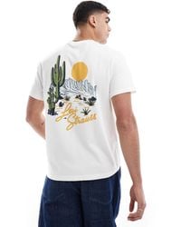 Levi's - Desert Scene Logo Back Print T-shirt Relaxed Fit - Lyst