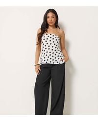 PixieGirl - Petite Barrel Leg Trousers - Lyst