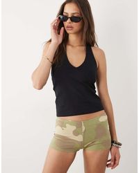 Motel - Co-ord Eunia Jersey Mini Short - Lyst