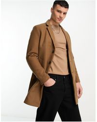 Jack & Jones - Premium Wool Overcoat - Lyst