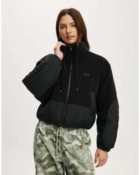 Cotton On - Polar Fleece Padded Jacket - Lyst