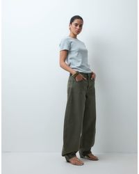 ASOS - Horseshoe Barrel Leg Jean - Lyst