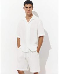 Pull&Bear - Camicia A Maniche Corte - Lyst