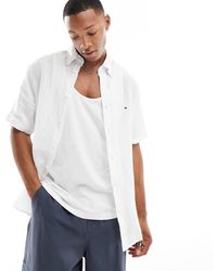 Tommy Hilfiger - Regular-Fit Overhemd Van Linnen - Lyst