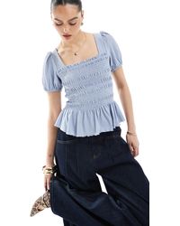 New Look - – gesmoktes oberteil - Lyst