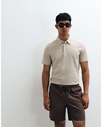 Mango - Regular Fit Polo Neck T-Shirt - Lyst
