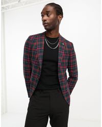 Twisted Tailor - Woolf Check Suit Jacket - Lyst
