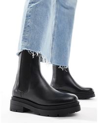 OFF THE HOOK - – bank – hohe chelsea-stiefel aus leder im westernstil - Lyst