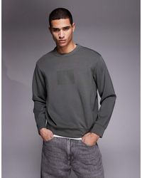 ARMANI EXCHANGE - Sweatshirt With Chest Logo - Lyst