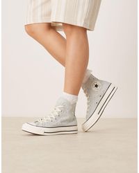 Converse - Chuck 70s Hi Trainers With Stitched Star Detailing - Lyst