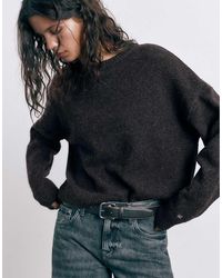 Pull&Bear - Basic Gebreide Sweater - Lyst
