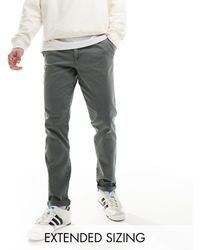 ASOS - Tapered Washed Chinos - Lyst