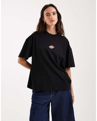 Dickies - Boyfriend Central Logo T-shirt - Lyst