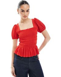 New Look - – gesmoktes oberteil - Lyst