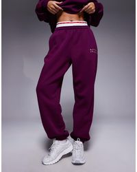 Nike - Gym Life Swoosh Oversized Joggers With Boxer Detail - Lyst