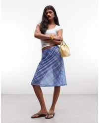 Reclaimed Vintage - Awkard Length Slip Skirt - Lyst