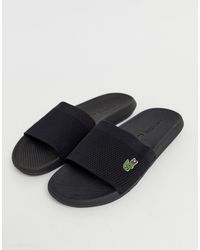 Sandales et claquettes Lacoste pour homme | Réductions en ligne jusqu'à 56  % | Lyst