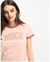 Nike - Swoosh Run Dri-fit Collegiate Logo T-shirt - Lyst