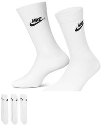 Nike - Pack De 3 Pares De Calcetines Everyday Essential De - Lyst