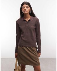 Carhartt - Dora Long Sleeve Polo - Lyst