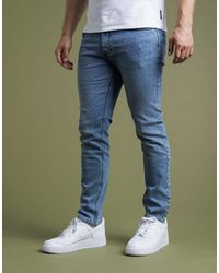French Connection - Cotton Slim Fit Stretch Denim Jeans - Lyst