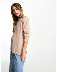 New Look - Maglione oversize color cammello - Lyst