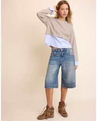 Stradivarius - Pullover aus materialmix - Lyst