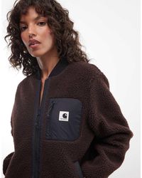 Carhartt - Chaqueta Forro Polar Con Cremallera Completa Janet En - Lyst