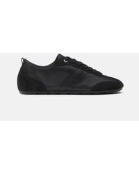 Stradivarius - Satin-effect Trainers With Thin Soles - Lyst
