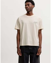 Jack & Jones - Salamanco Lace Relaxed Fit Crew Neck Short Sleeve T-shirt - Lyst