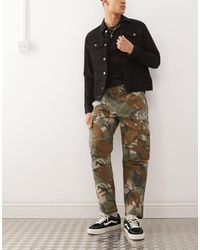 Aape By A Bathing Ape - Pantalon cargo ample à imprimé camouflage - Lyst