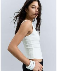 Bershka - Bengaline Strappy Top - Lyst
