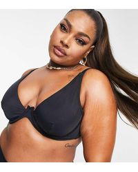 ASOS - Asos Design Curve Maya Mix And Match Step Front Underwired Bikini Top - Lyst