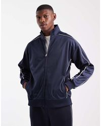 New Look - Tricot Zip Through Tracksuit Jacket - Lyst