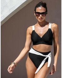 Pour Moi - Acapulco High Waist Belted Control Brief - Lyst