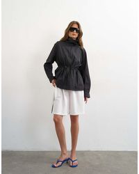 TOPSHOP - Sportshort Met Streepdetail - Lyst