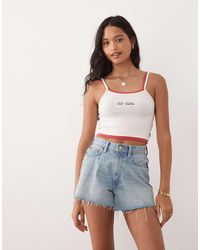 Rip Curl - Rip Curl Layered Crop Beach Cami - Lyst