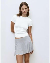Pull&Bear - Fitted Short Sleeve T-Shirt - Lyst