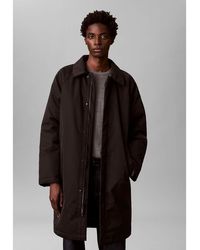 Calvin Klein - Relaxed Padded Car Coat - Lyst