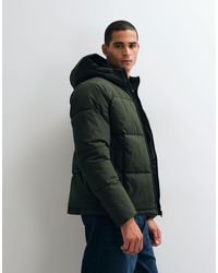 Jack & Jones - Hooded Puffer Jacket - Lyst