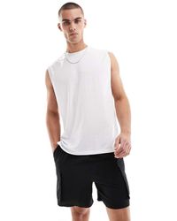 ASOS - Oversized Quick Dry Mesh Pump Training Vest - Lyst