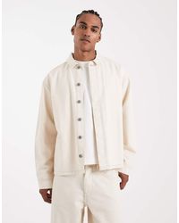 ASOS - Circular Design Collection Co-Ord Heavyweight Denim Shirt - Lyst