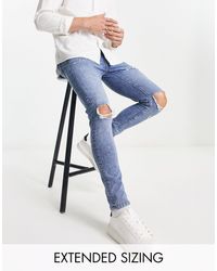 ASOS - Spray On Jeans With Power Stretch - Lyst