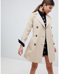 Missguided Trench-coat classique - Taupe - Neutre