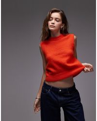 ARKET - Alpaca Blend Knitted Tank Vest - Lyst