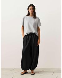 Oysho - 100% Linen Bloomer Trousers - Lyst