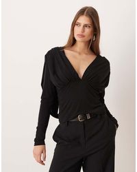 Gina Tricot - Draped Back Top - Lyst